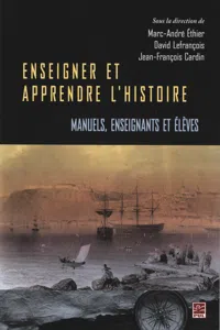 Enseigner et apprendre l'histoire_cover