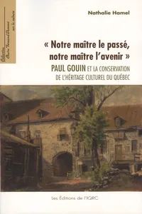 «Notre maître le passé, notre maître l'avenir»._cover