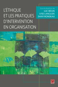 L'éthique et les pratiques d'intervention en organisation_cover