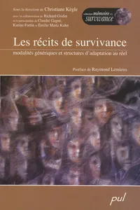 Les récits de survivance_cover