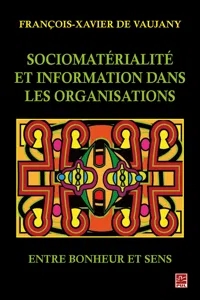 Sociomatérialité et information dans les organisations_cover