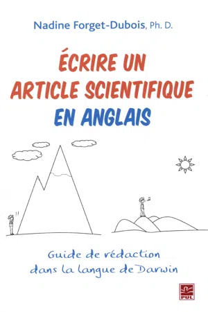 Ecrire un article scientifique en anglais