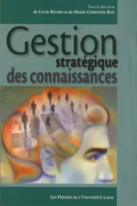 Gestion stratégique des connaissances_cover