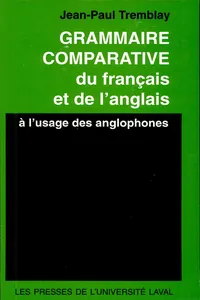 Grammaire comparative du français et de l’anglais_cover