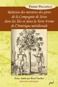 Relation des missions des pères de la Compagnie de Jésus..._cover