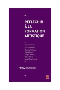 Réfléchir à la formation artistique_cover