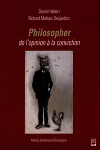 Philosopher, de l'opinion à la conviction_cover