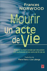 Mourir, un acte de vie_cover