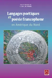 Langages poétiques et poésie francophone en Amérique du Nord_cover