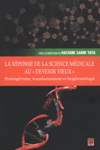 La réponse de la science médicale au «devenir vieux»_cover