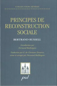 Principes de reconstruction sociale Les_cover