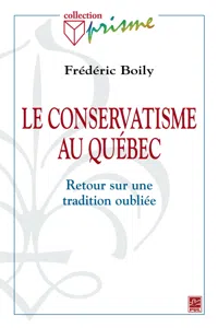 Le conservatisme au Québec_cover