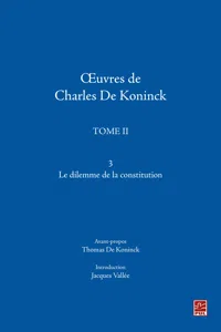 Oeuvres de Charles De Koninck 02 - v.03_cover