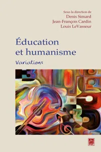 Éducation et humanisme. Variations_cover