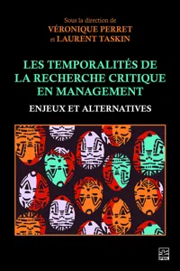 Les Temporalités de la recherche critique en management. Enjeux et alternatives_cover