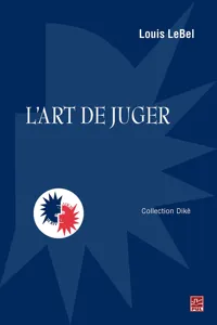 L’art de juger_cover