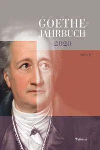 Goethe-Jahrbuch 137, 2020_cover