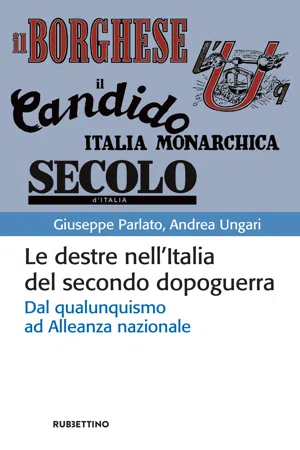 Le destre nell'Italia del secondo dopoguerra