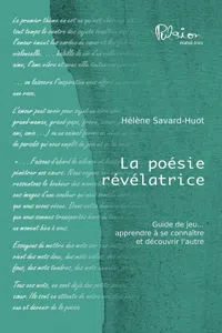 La poésie révélatrice_cover