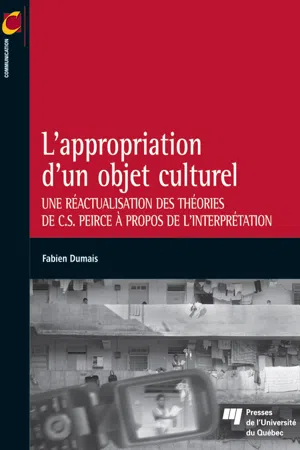 L'appropriation d'un objet culturel