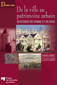 De la ville au patrimoine urbain_cover