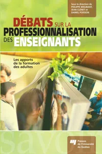 Débats sur la professionnalisation des enseignants_cover