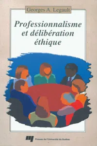 Professionnalisme et délibération éthique_cover