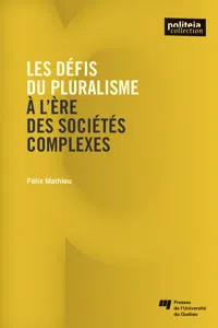 Les défis du pluralisme à l'ère des sociétés complexes_cover