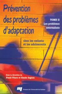 Prévention des problèmes d'adaptation chez les enfants et les adolescents_cover