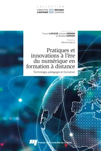 Pratiques et innovations à l'ère du numérique en formation à distance_cover