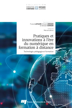 Pratiques et innovations à l'ère du numérique en formation à distance