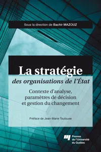 La stratégie des organisations de l'État_cover