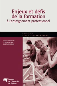 Enjeux et défis de la formation à l'enseignement professionnel_cover