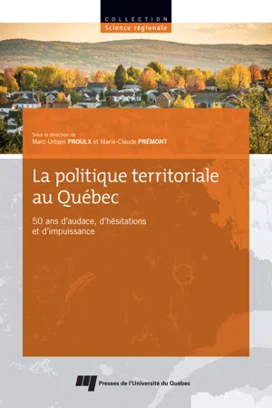 La politique territoriale au Québec