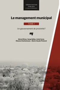 Le management municipal, Tome 1_cover