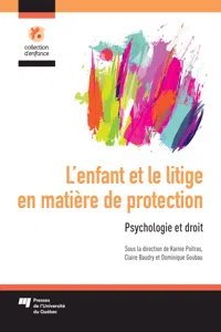 L'enfant et le litige en matière de protection_cover