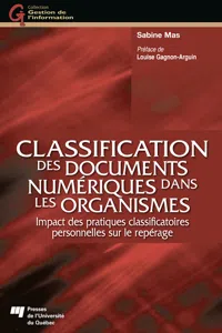 Classification des documents numériques dans les organismes_cover