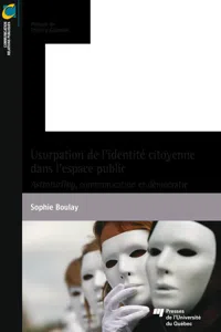 Usurpation de l'identité citoyenne dans l'espace public_cover