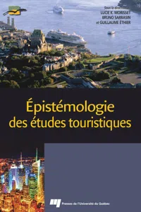 Épistémologie des études touristiques_cover