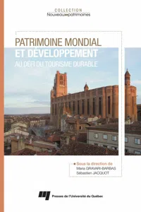 Patrimoine mondial et développement: au défi du tourisme durable_cover