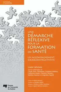 Une démarche réflexive pour la formation en santé_cover