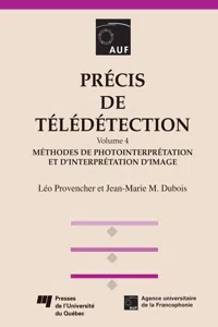 Précis de télédétection - Volume 4_cover