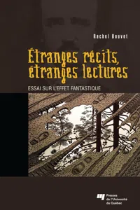 Étranges récits, étranges lectures_cover