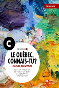 Le Québec, connais-tu ? Culture québécoise_cover