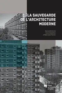 La sauvegarde de l'architecture moderne_cover