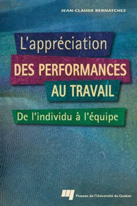 L'appréciation des performances au travail_cover