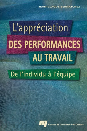 L'appréciation des performances au travail