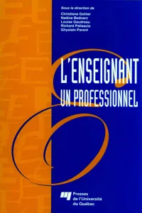 L'enseignant, un professionnel_cover