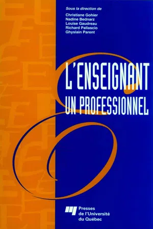 L'enseignant, un professionnel