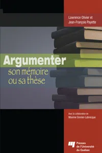 Argumenter son mémoire ou sa thèse_cover